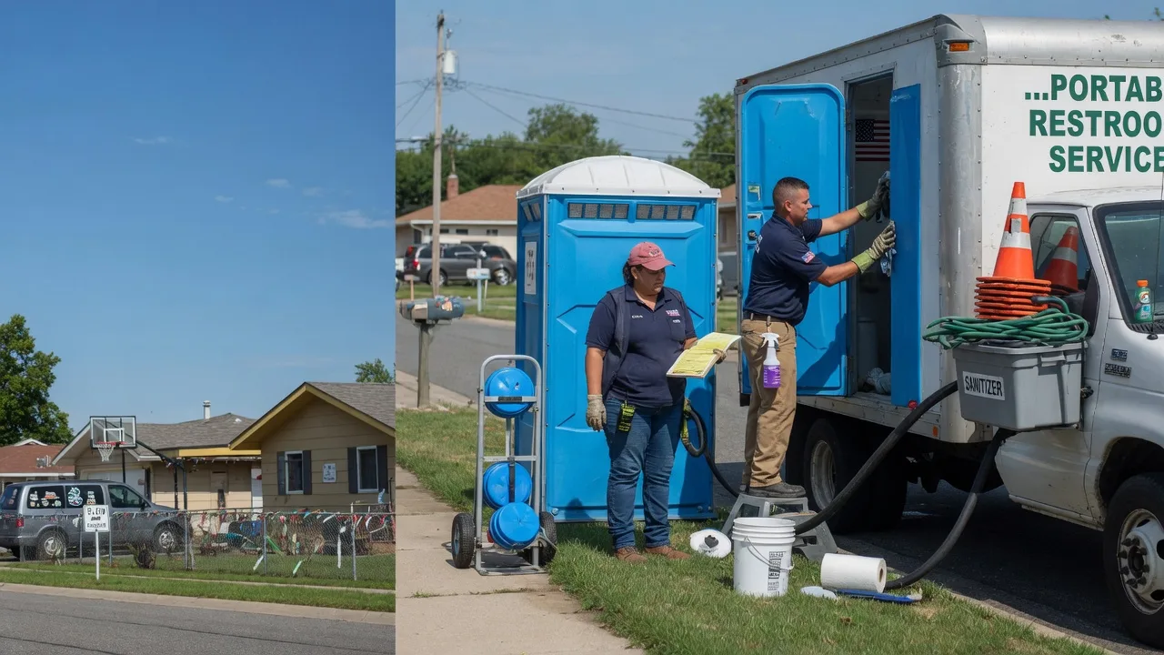 Portable Toilet Rental in Edinburg, IL near me